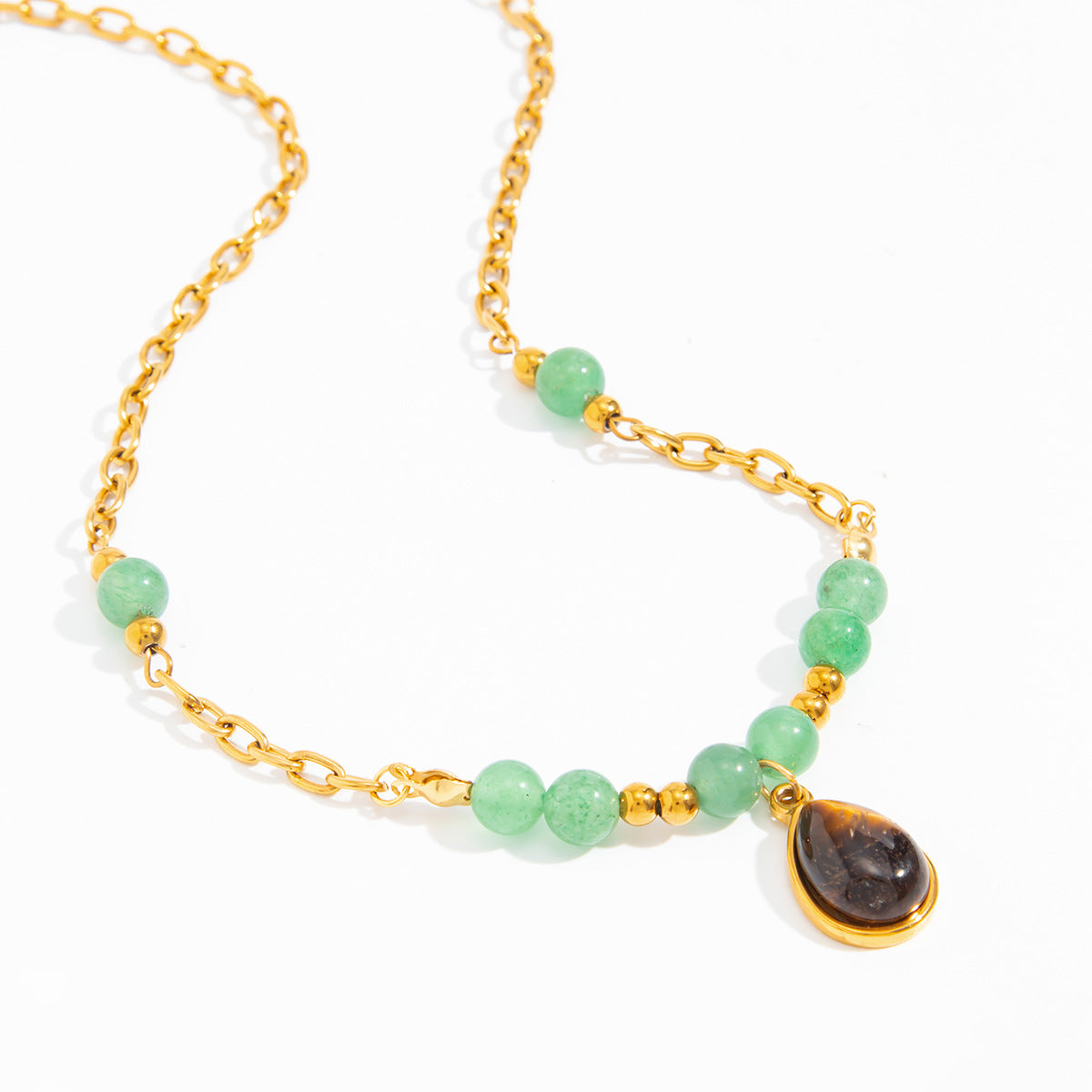 Bohemian Gem Pendant Necklace