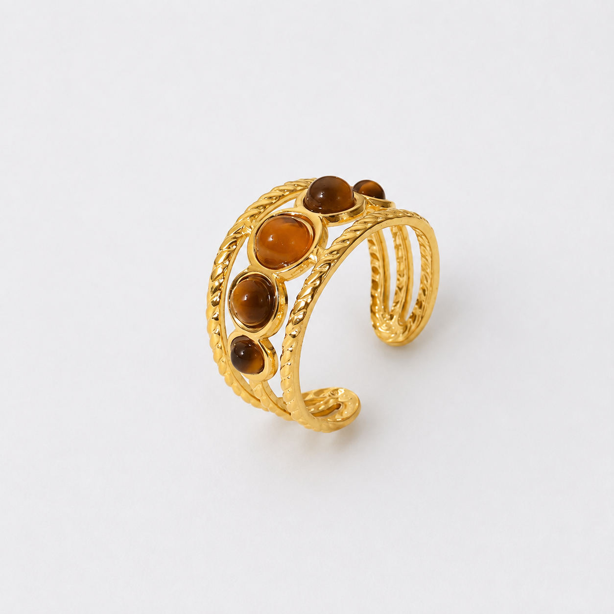 Whimsical Cluster Ring