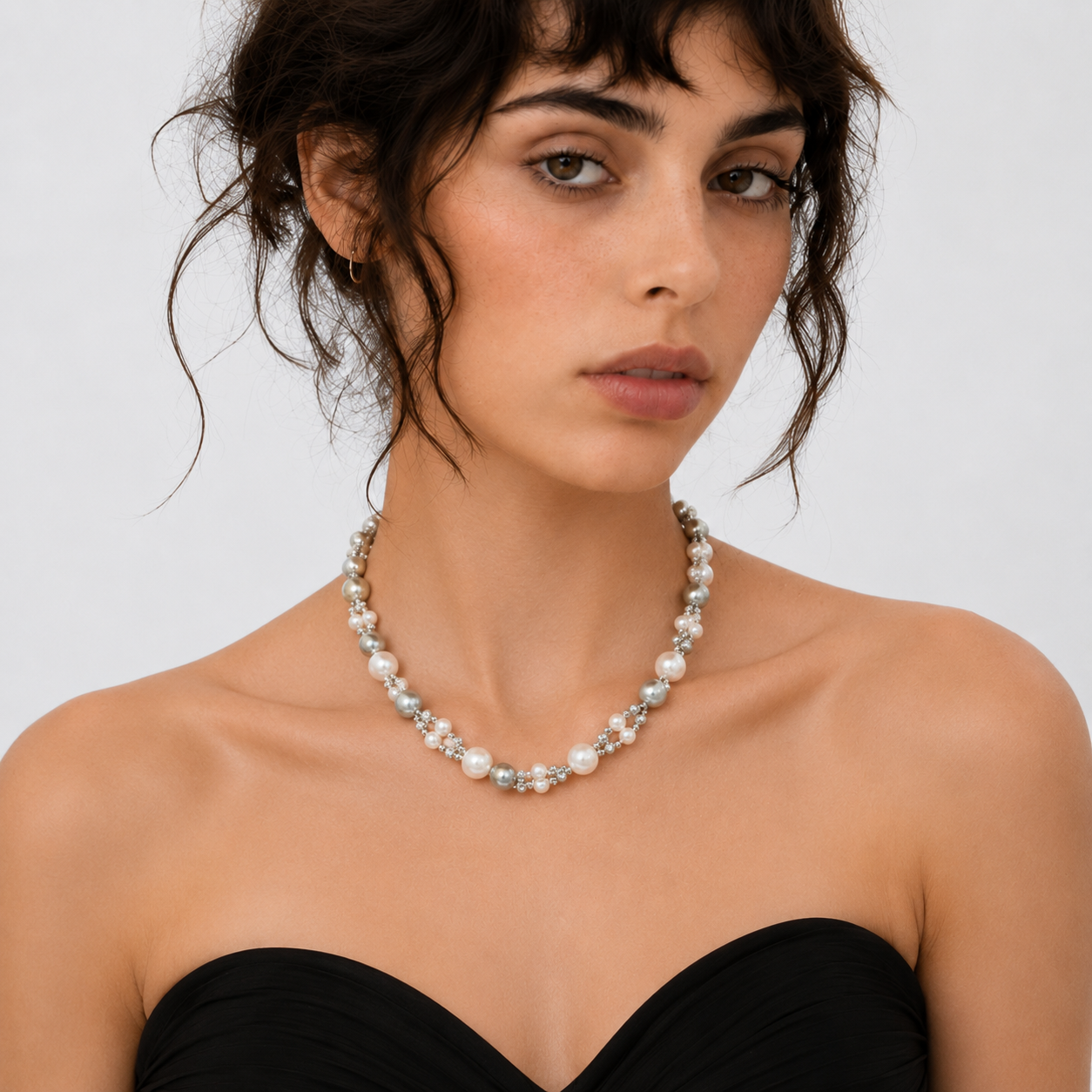 Elegant Layered Beaded Necklace