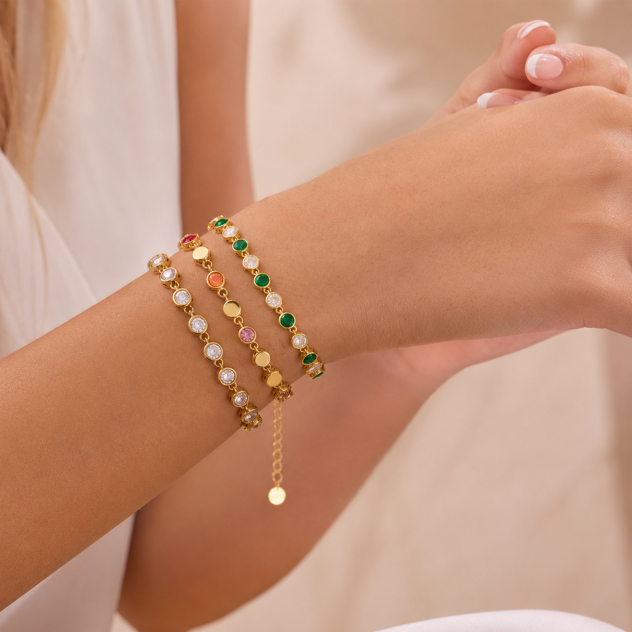 Bohemian Treasure Gem Bracelet