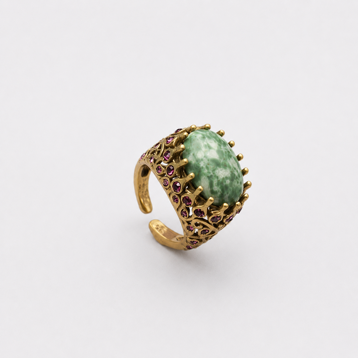 Vintage Turquoise Statement Ring