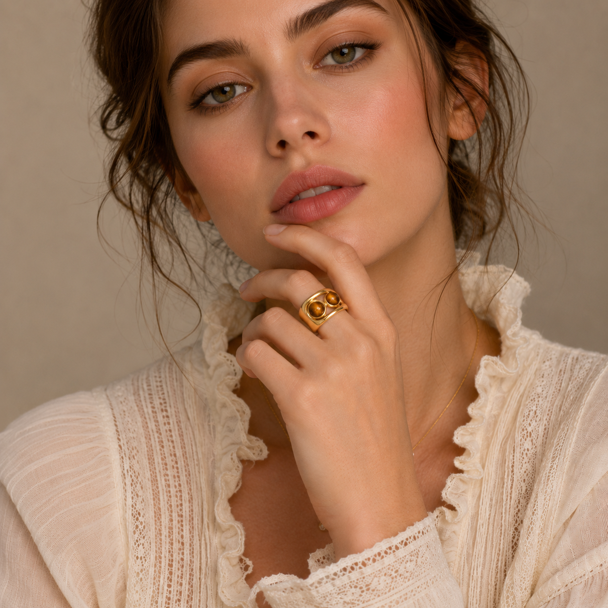Whimsical Open Cuff Ring