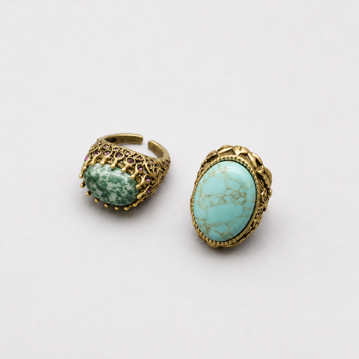 Vintage Turquoise Statement Ring