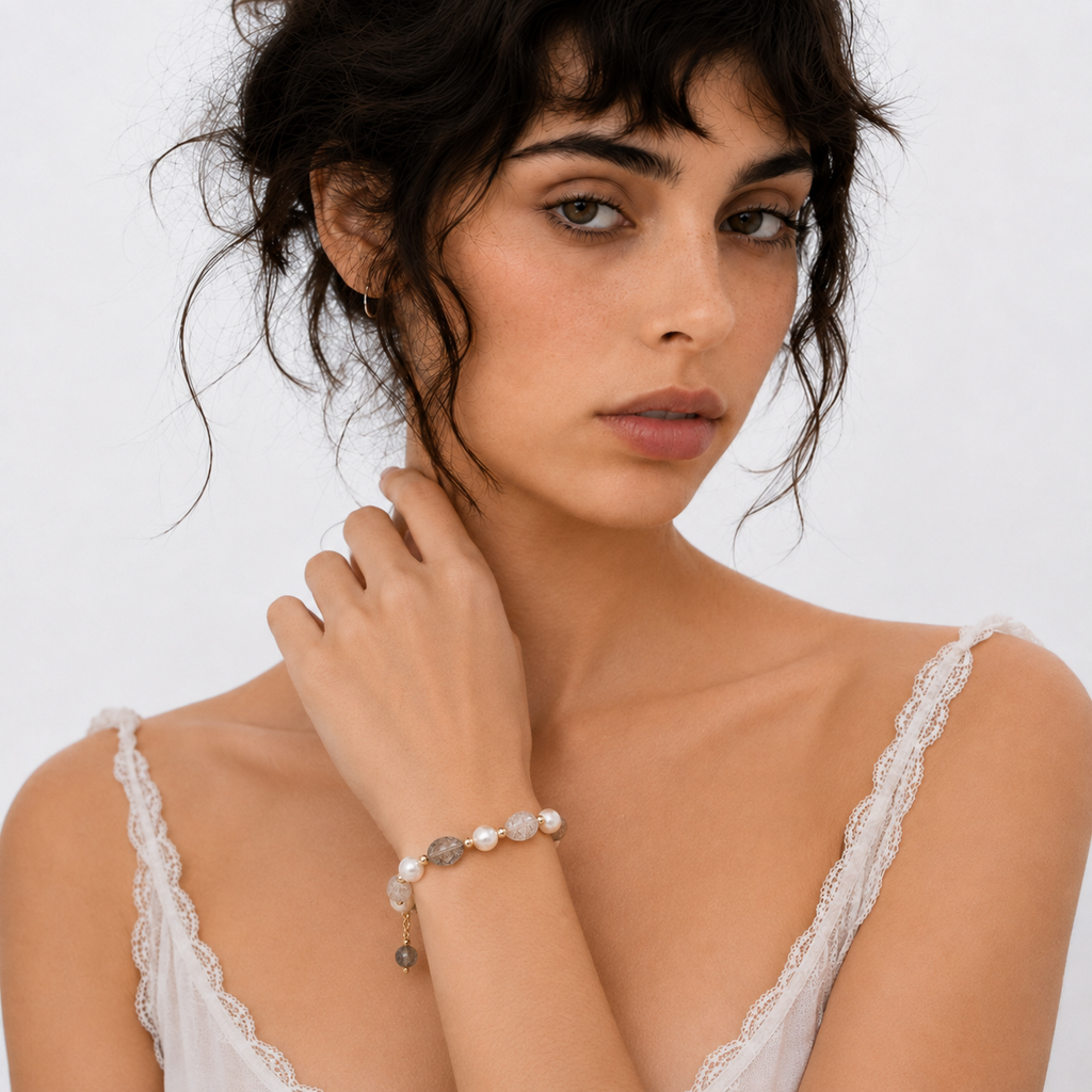 Whimsical Zenith Pearl Bracelet