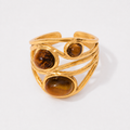 Whimsical Multi-Stone Ring