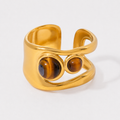 Whimsical Open Cuff Ring