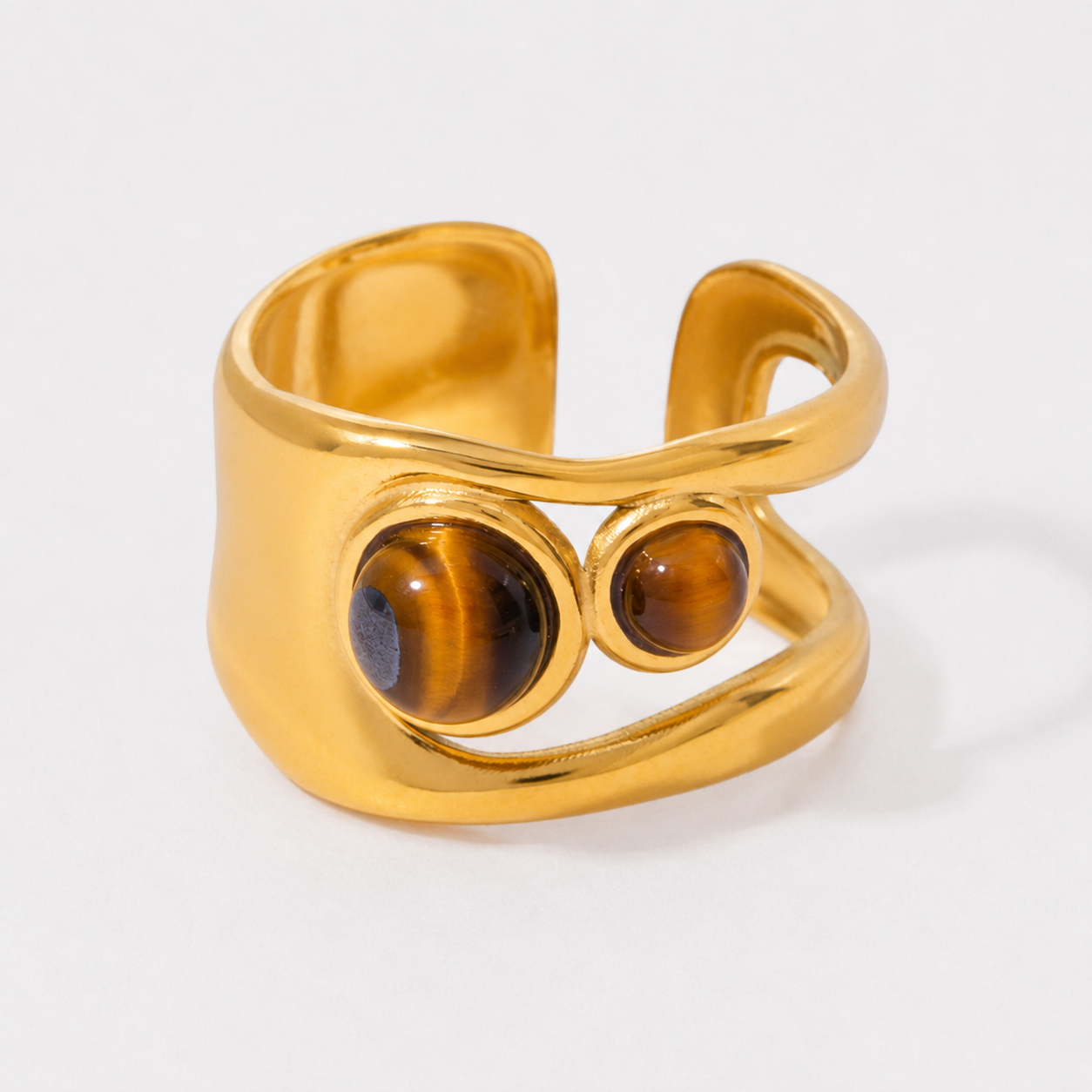 Whimsical Open Cuff Ring