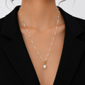Baroque Pearl Drop Necklace