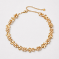 Poetic Floral Collar Necklace