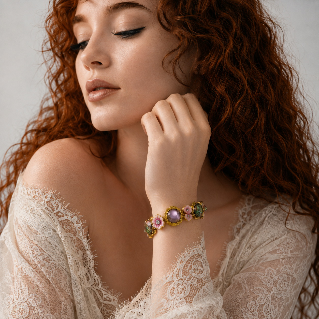 Vintage Prism Gem Bracelet