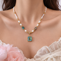 Elegant Pendant Beaded Necklace