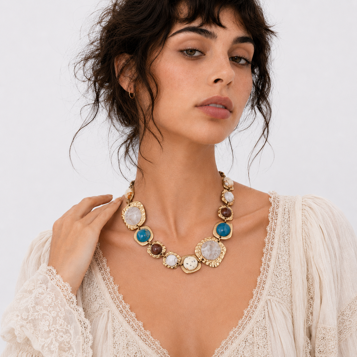 Vintage Geometric Necklace