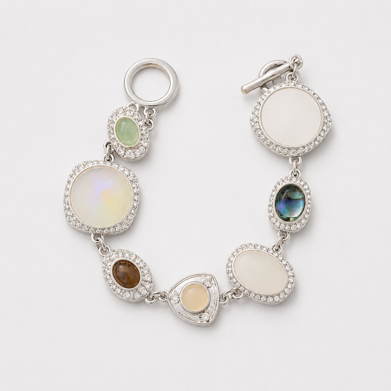 Bohemian Treasure Link Bracelet