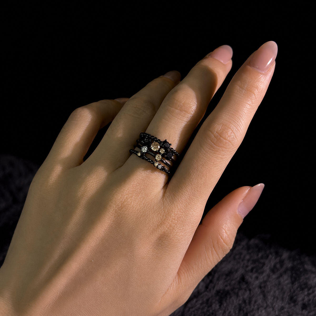 Vintage Twilight Gem Ring