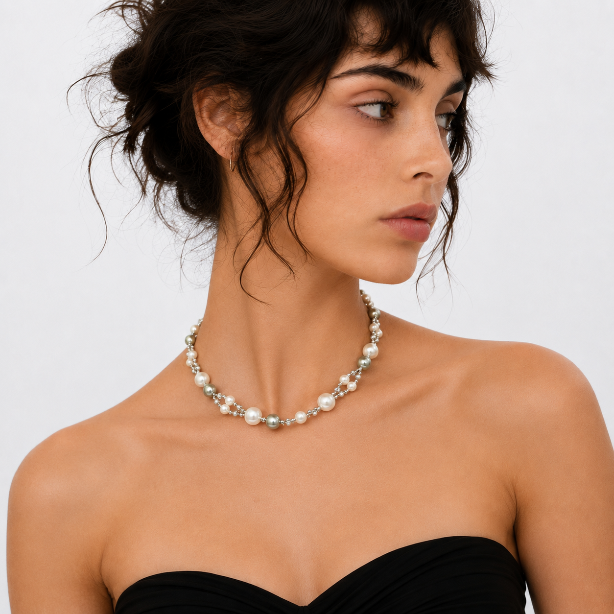 Elegant Layered Beaded Necklace