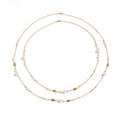 Polished Layered Strand Necklace