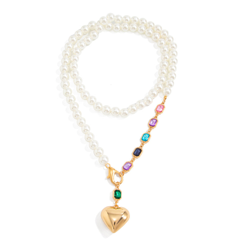 Romantic Heart Layered Necklace
