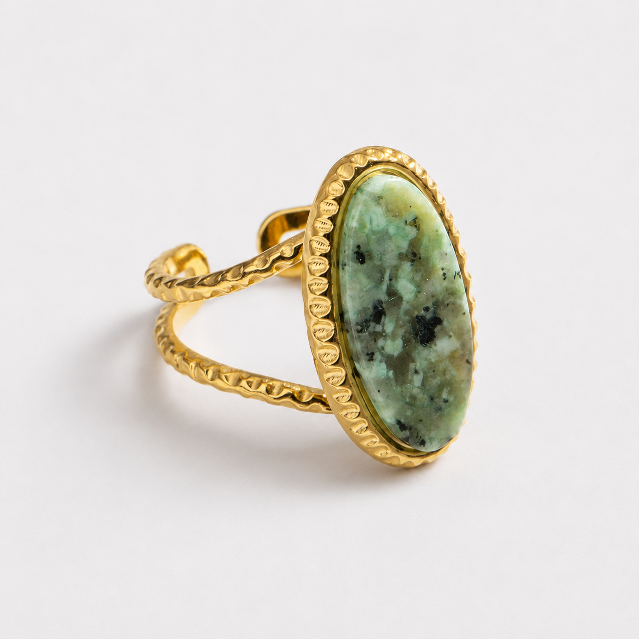 Vintage Turquoise Gem Ring