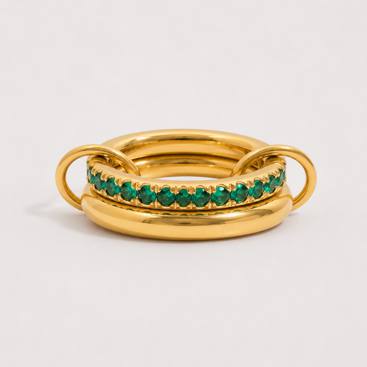Whimsical Crystal Statement Ring