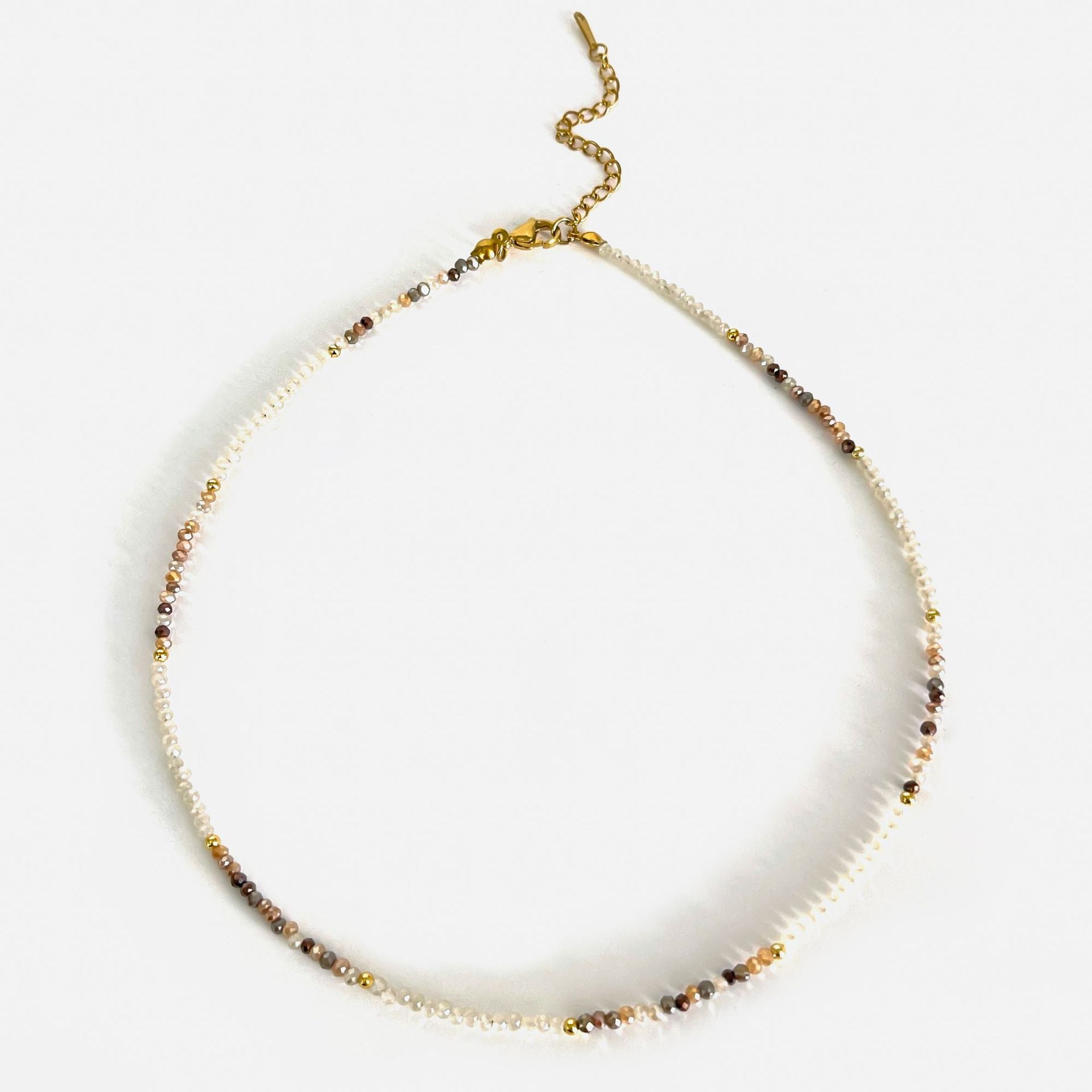 Bohemian Layered Beaded Necklace