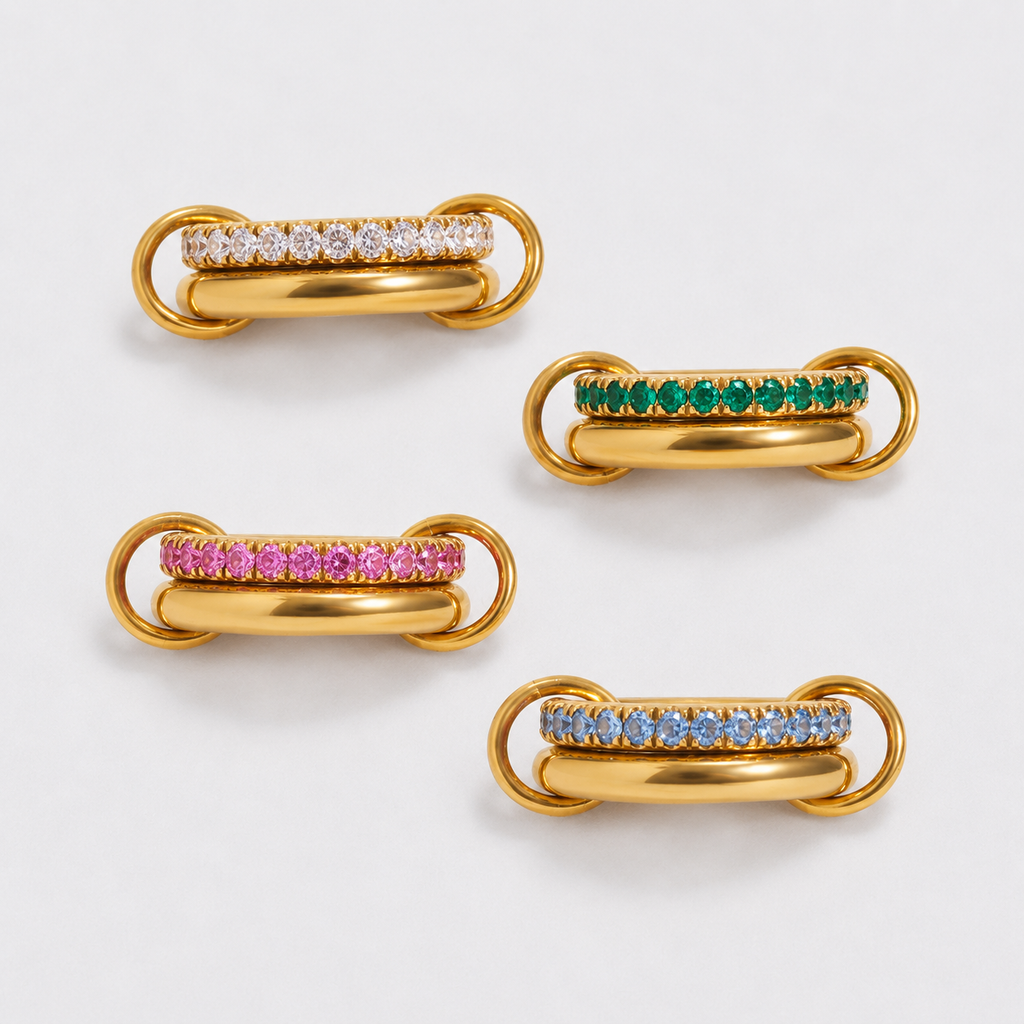 Whimsical Crystal Statement Ring