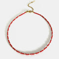 Bohemian Layered Beaded Necklace