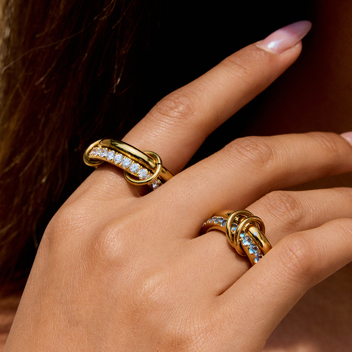 Whimsical Crystal Statement Ring