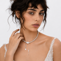 Romantic Pearl Pendant Necklace