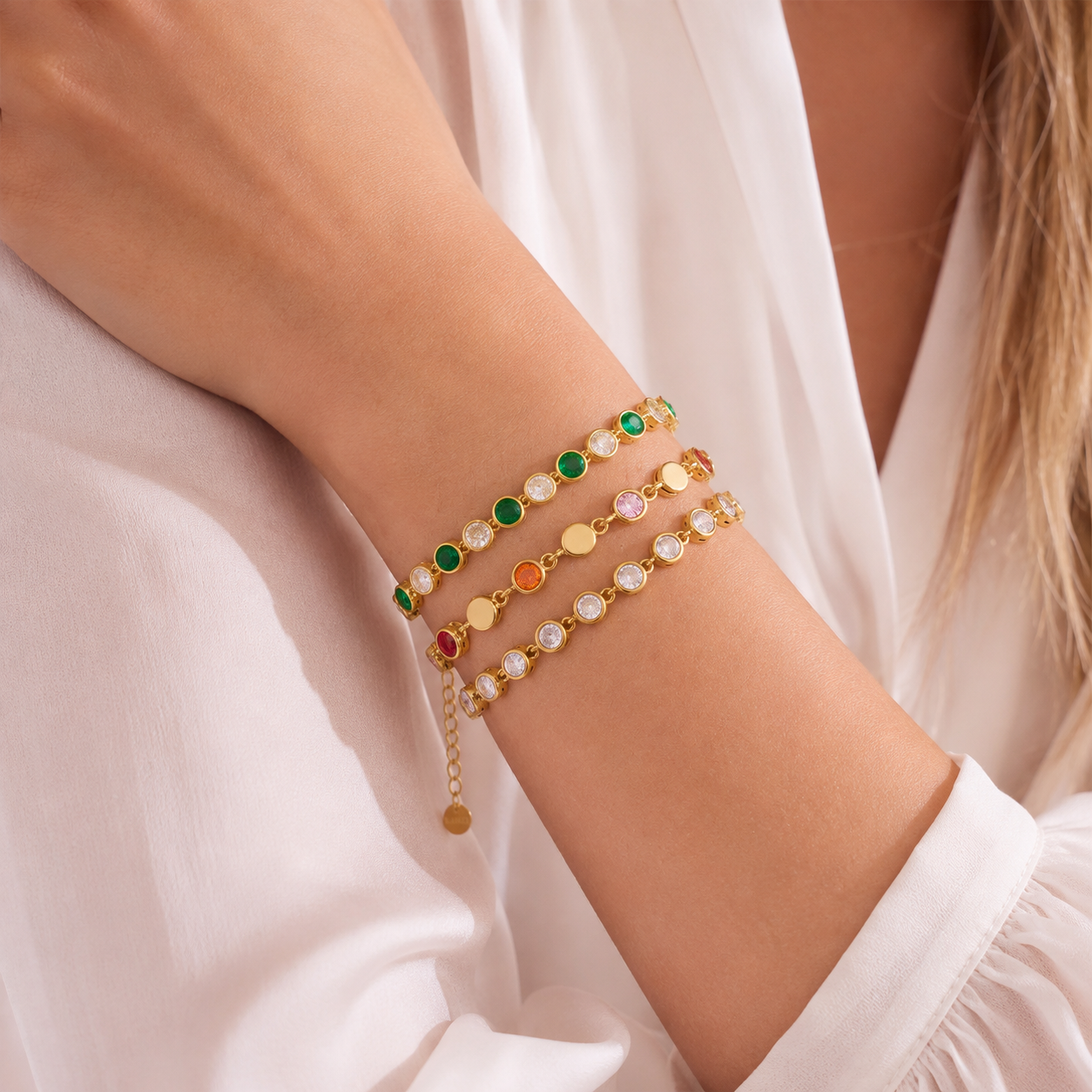 Bohemian Treasure Gem Bracelet