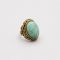 Vintage Turquoise Statement Ring