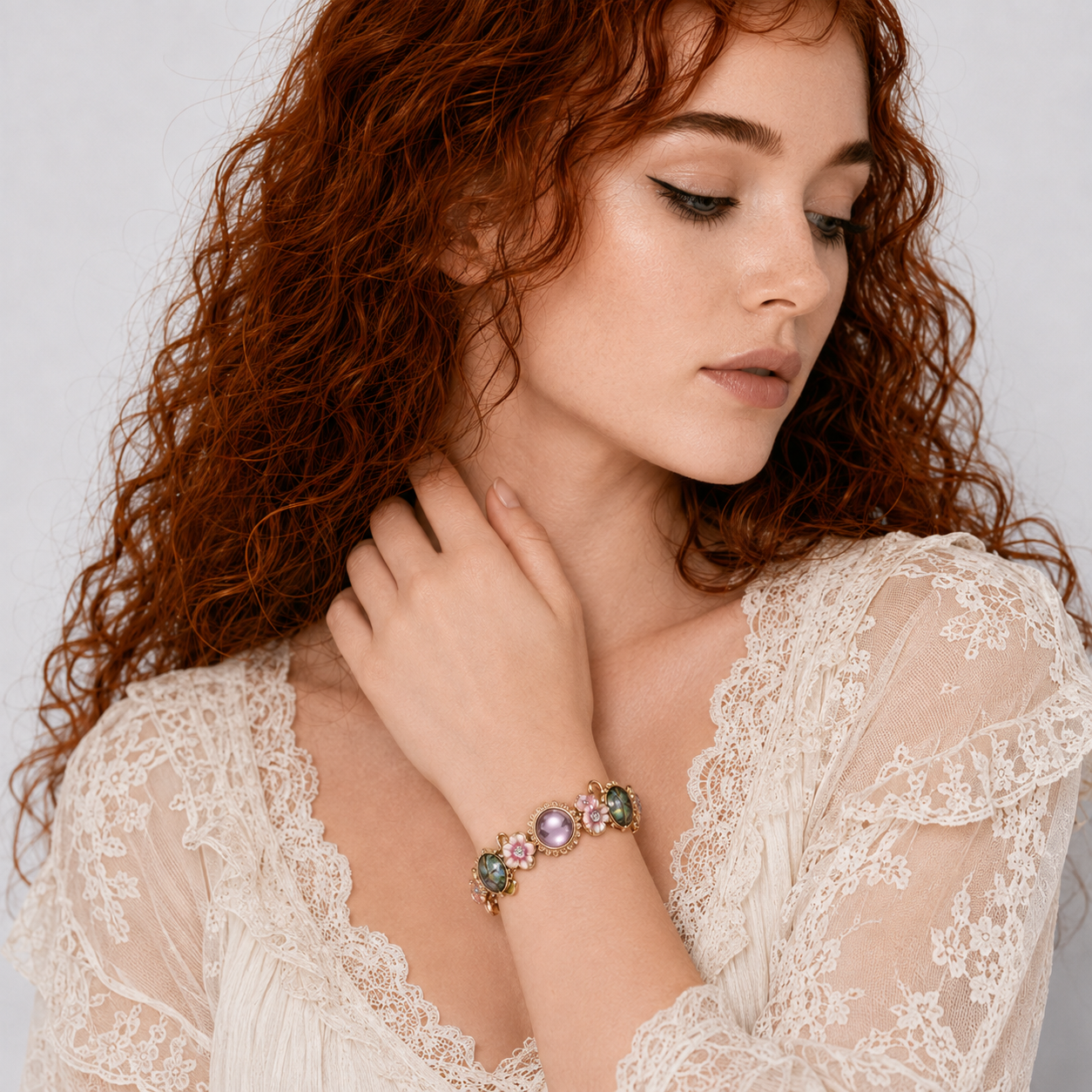 Vintage Prism Gem Bracelet