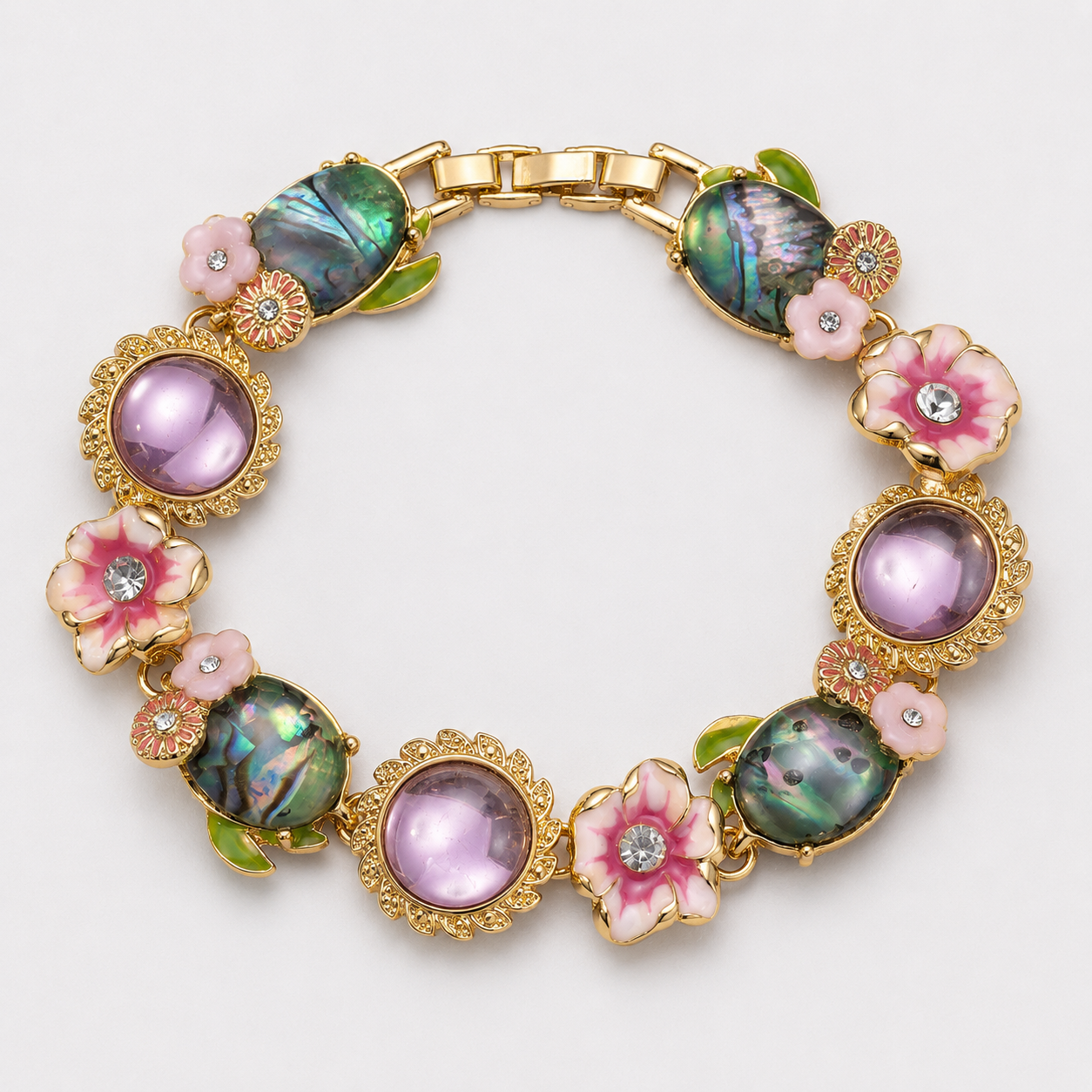 Vintage Prism Gem Bracelet