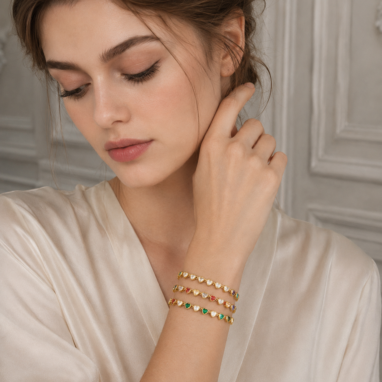 Bohemian Tender Heart Bracelet