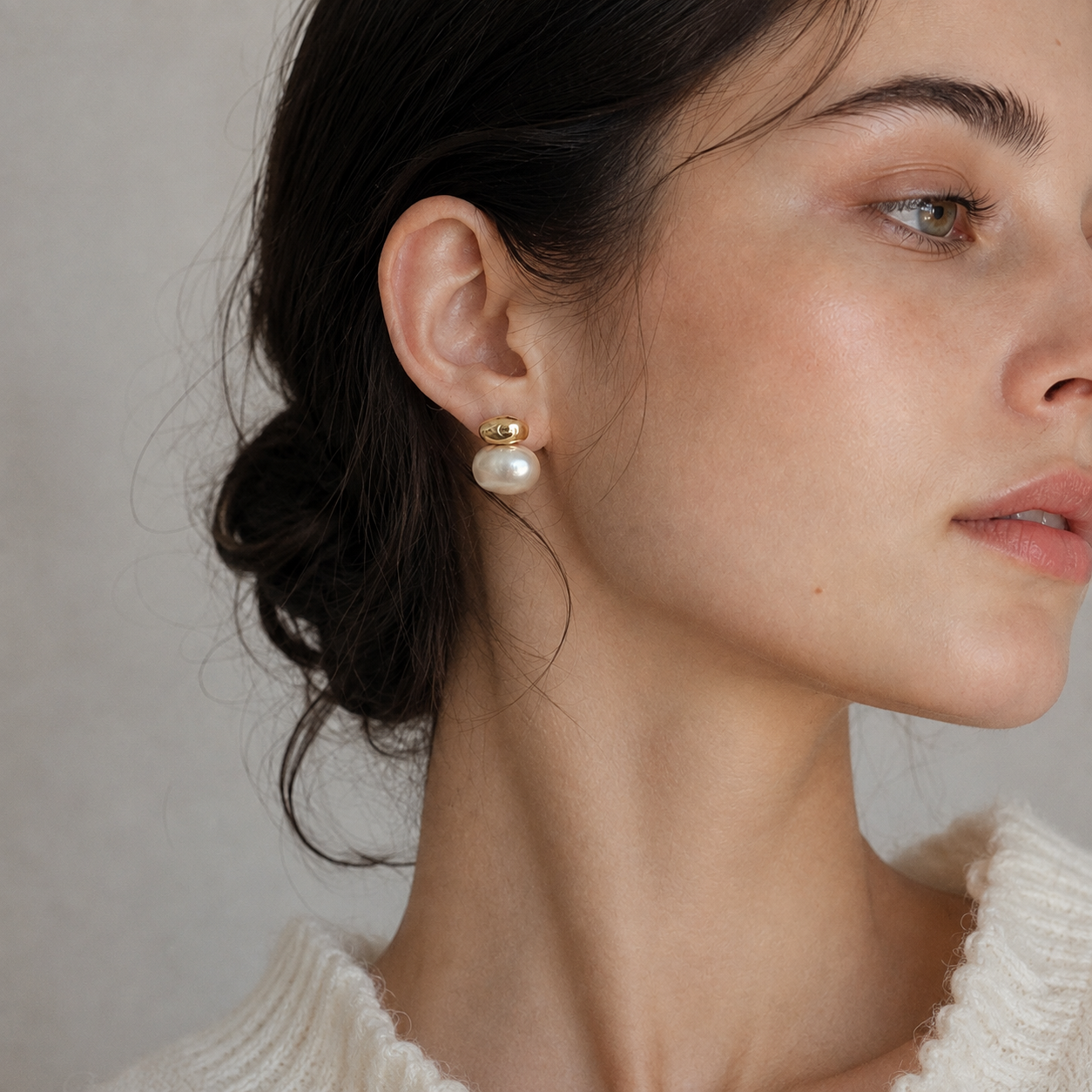Romantic Drop Stud Earrings