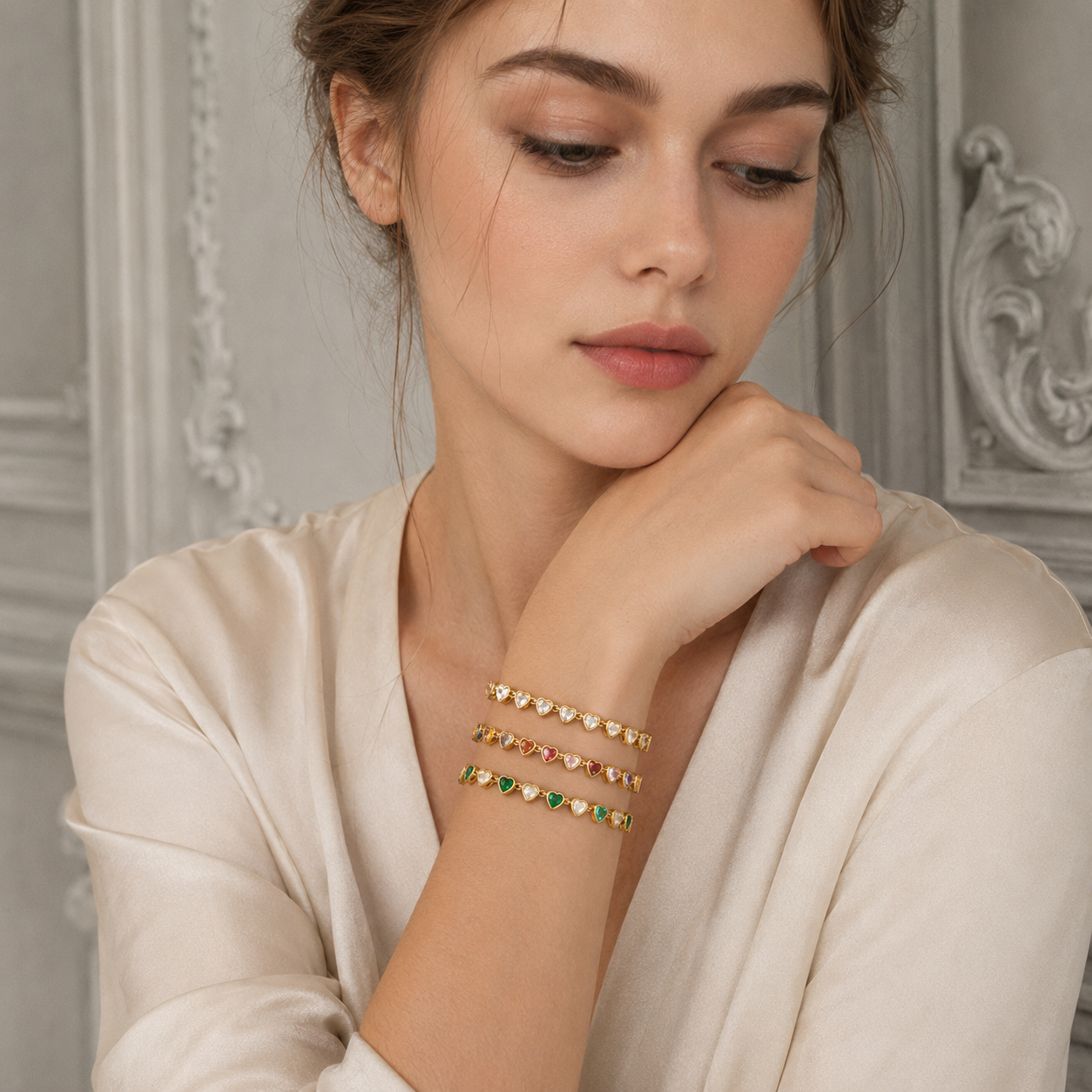 Bohemian Tender Heart Bracelet