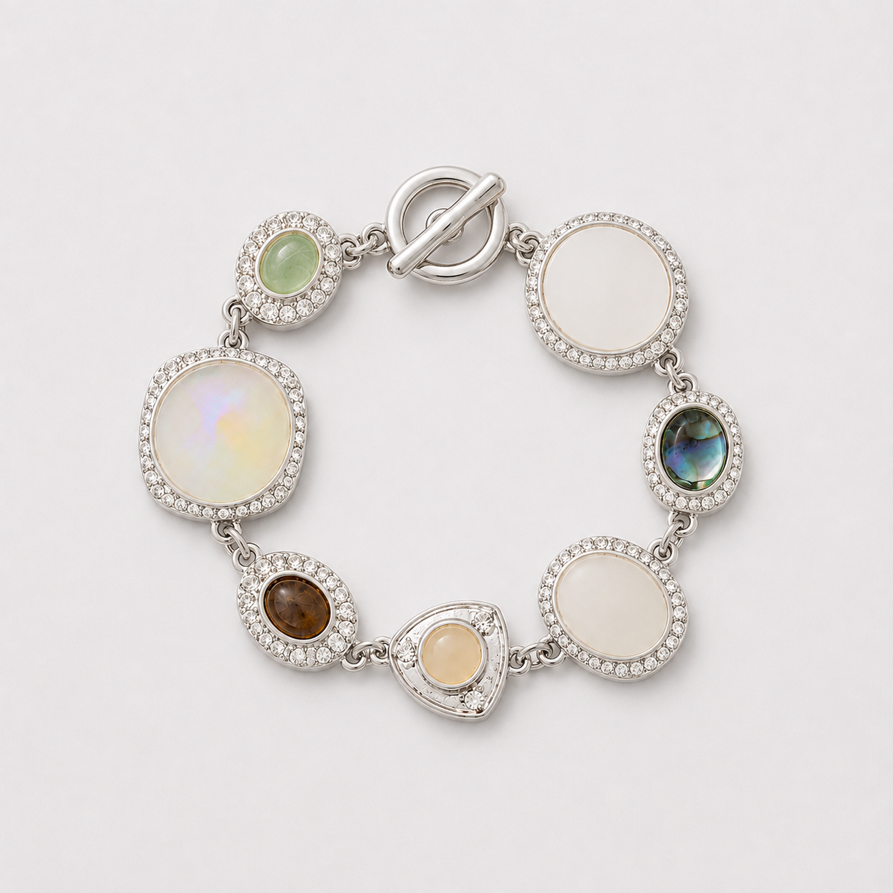Bohemian Treasure Link Bracelet