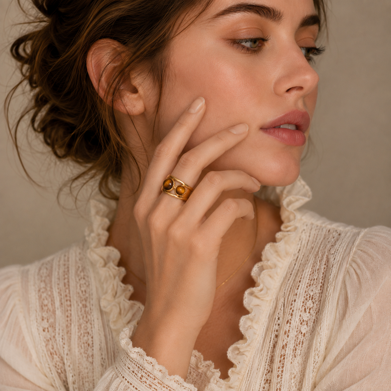 Whimsical Open Cuff Ring