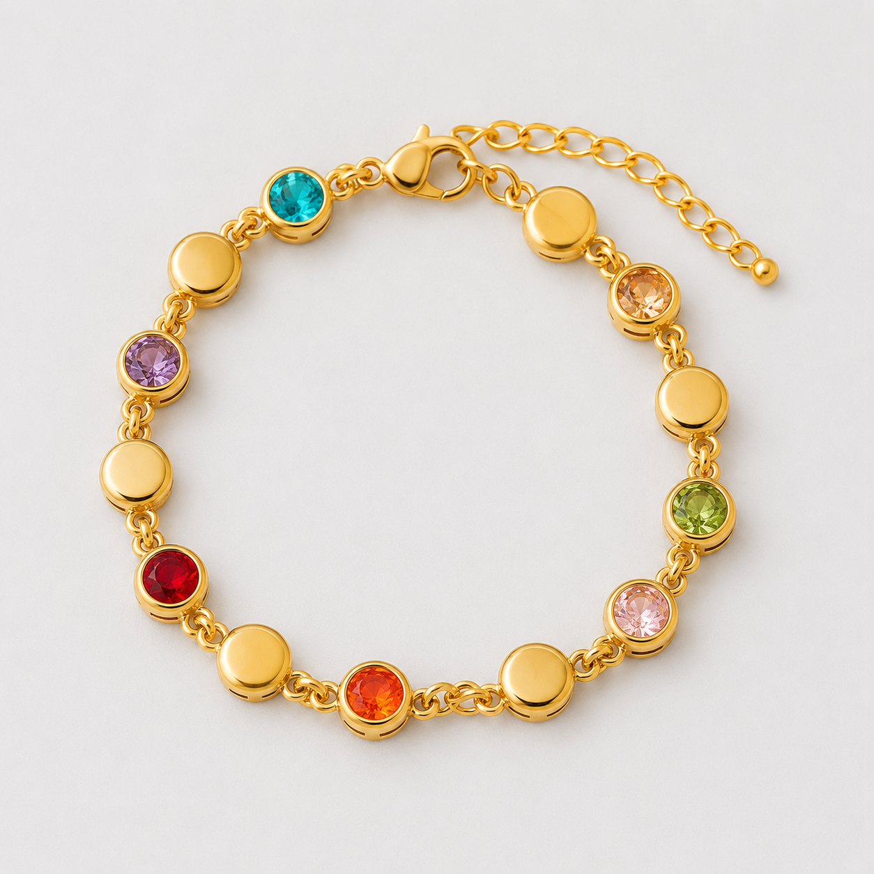 Bohemian Treasure Gem Bracelet