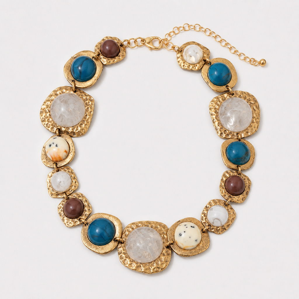 Vintage Geometric Necklace