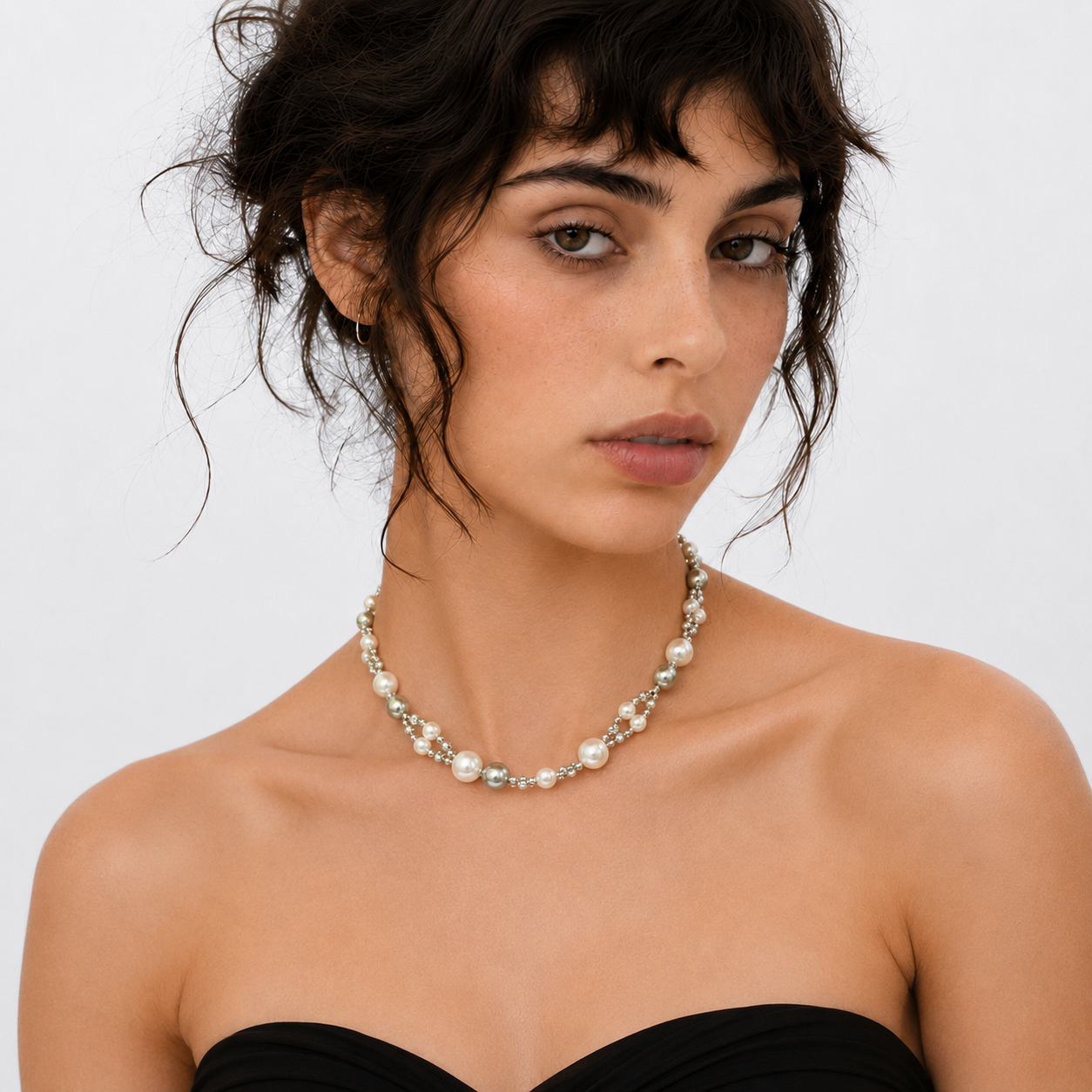 Elegant Layered Beaded Necklace