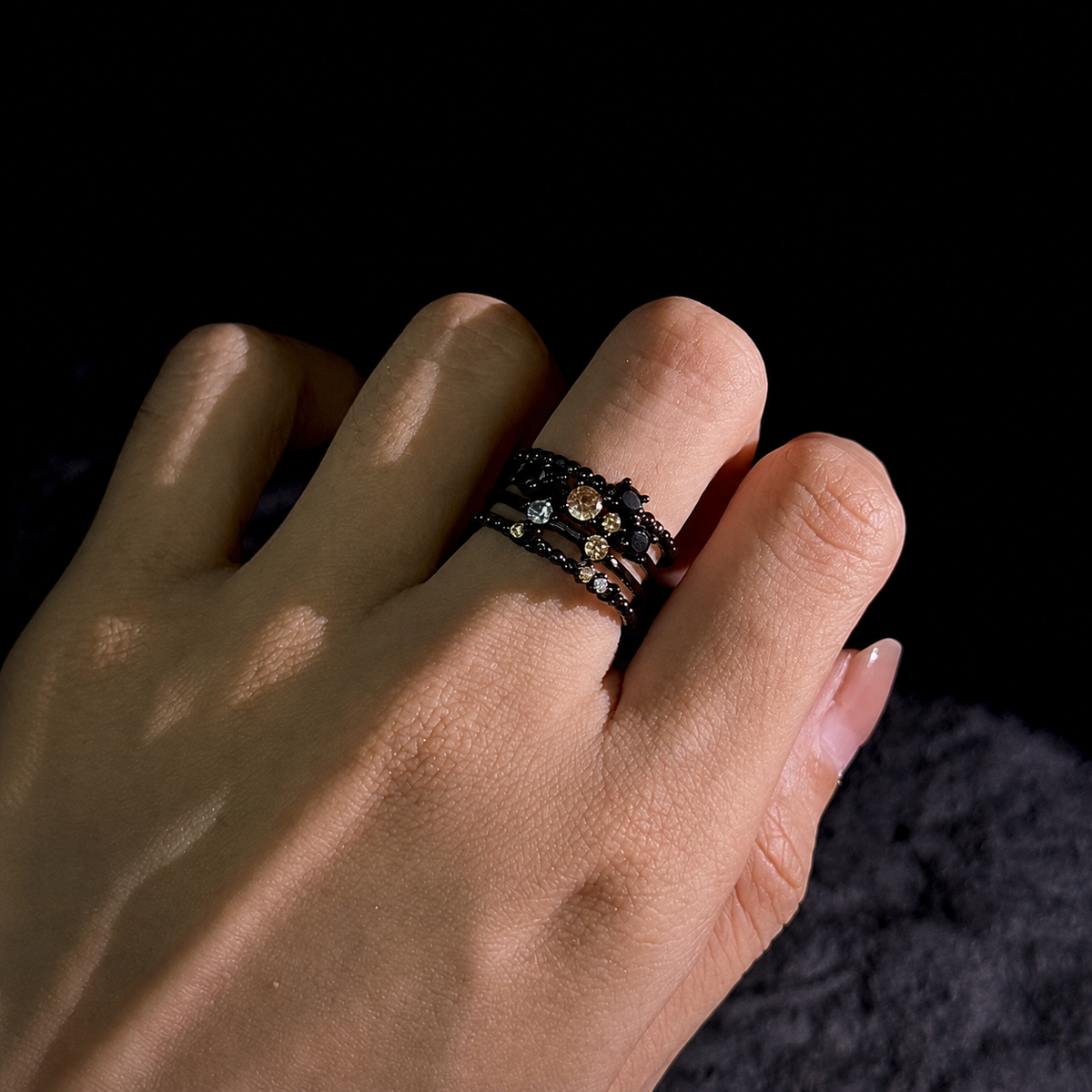 Vintage Twilight Gem Ring